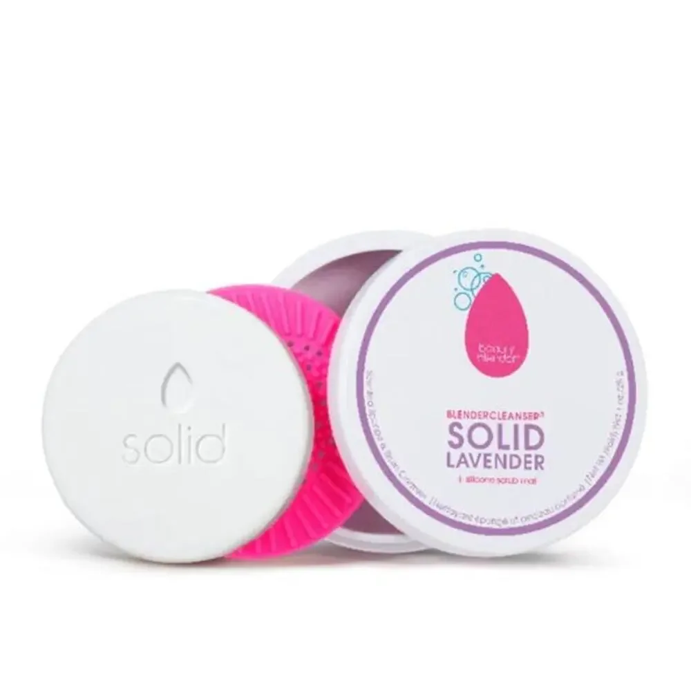 Beautyblender Blendercleanser Solid Lavender + Silicone Scrub Mat 28g